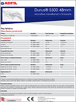 Fisa tehnica Durus S500